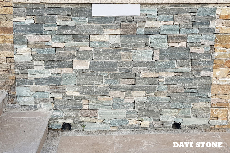 Bluestone Slate wall Panel Bluestone natural split wall cladding stone